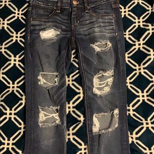 American Eagle Ripped Jeggings